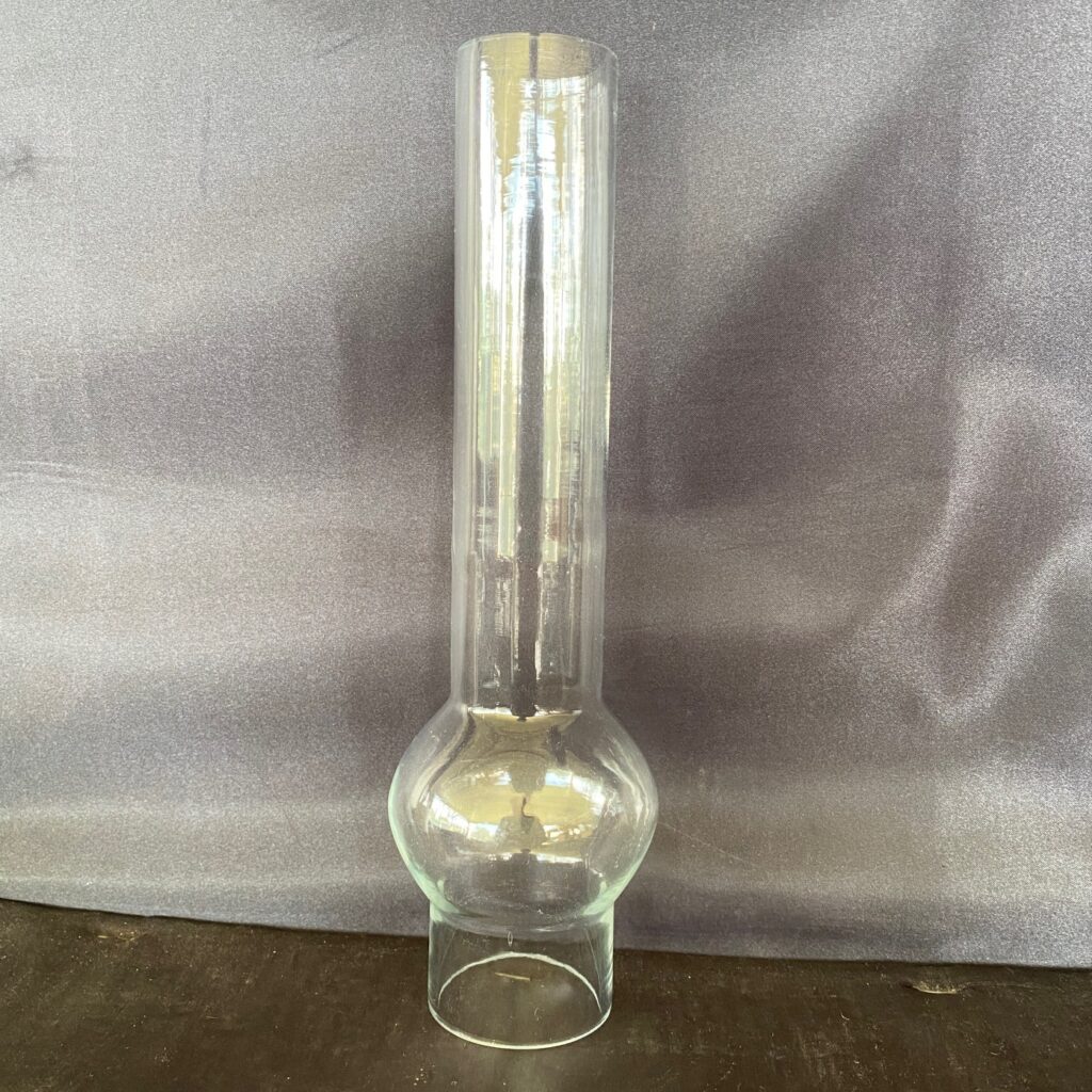 Matador 15″‘ Oil Lamp Glass Chimney 2 1/8″ or 53mm base diameter