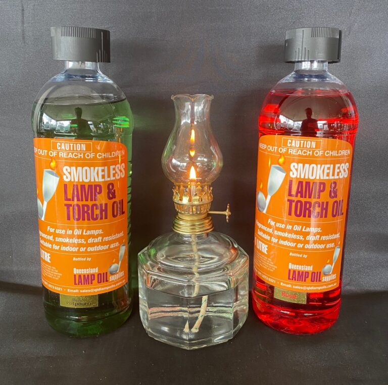 Smokeless Fragranced and/or Coloured Lamp Oil QLD Lamp Oil Supplies