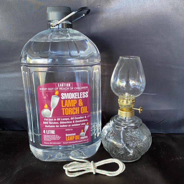 Clear Unscented Indoor Smokeless Lamp Oil QLD Lamp Oil Supplies