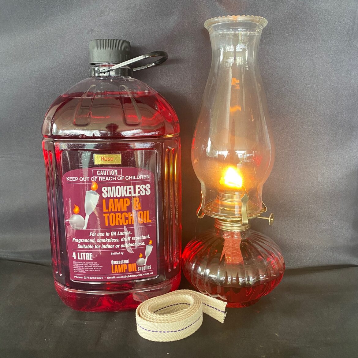 Oil Lamp Package 33D Oil Lamp 33 plus 4 Litre Smokeless Fragranced