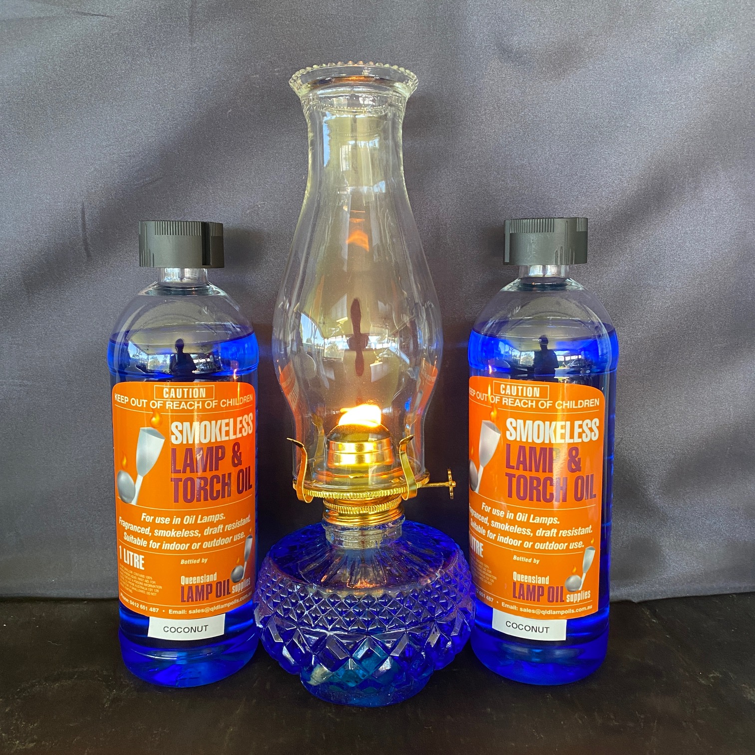 Smokeless Fragranced and/or Coloured Lamp Oil QLD Lamp Oil Supplies