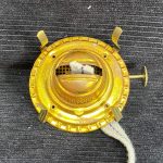 Solid Brass Victoria #1 Burner - 21mm thread diameter.