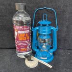 Hurricane Lamp Pkg H7A - 7" Lamp plus 1 Litre Unfragranced Lamp Oil and spare wick