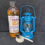 Hurricane Lamp Pkg H7B - 7" Lamp plus 1 Litre Citronella Lamp Oil and spare wick