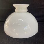 White Opal Glass Dome Shade - 274mm or 10 3/4" approx base fitter