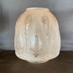 Closed Tulip Frosted Design Shade, 4" or 100mm base fitter